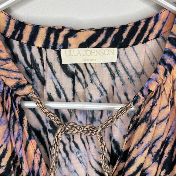 Ulla Johnson Lina Coverup Dress in Fig Size P(0) - Picture 7 of 11